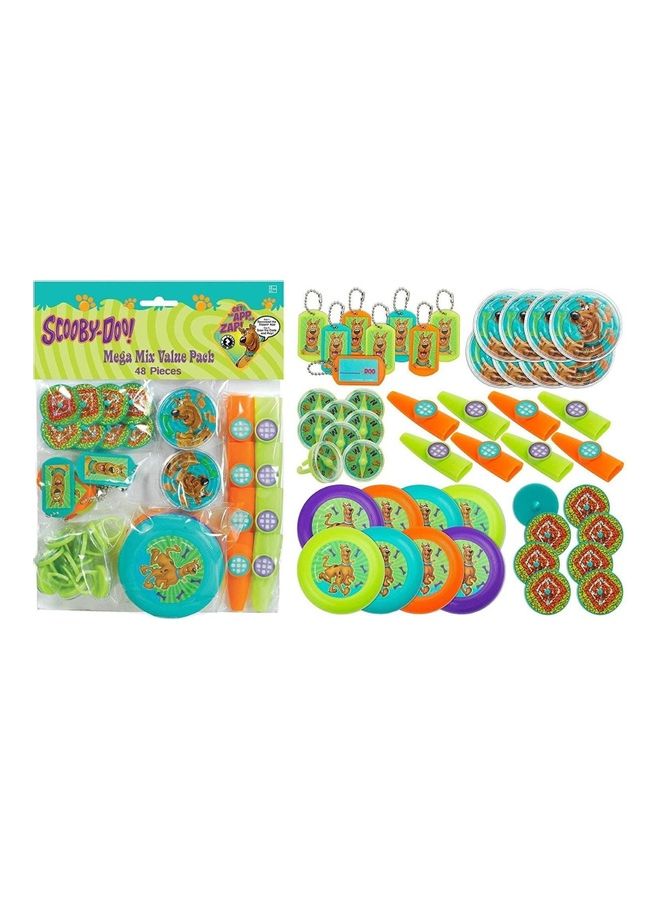 Amscan 48-Piece  Scooby Doo Party Supplies - Wholesale Party Supplies Birthday Gift Toys, Return Gifts for Party