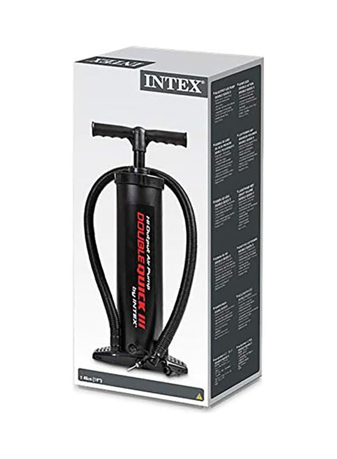 INTEX - Double Quick 3 Hi Output Air Pump 19 x 8 x 5inch - Image 1