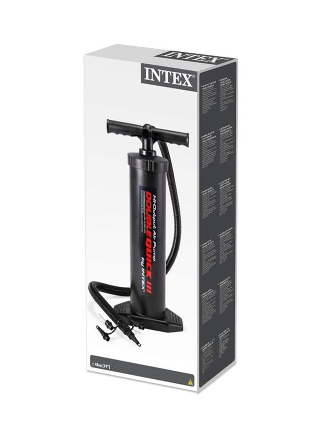 INTEX - Double Quick 3 Hi Output Air Pump 19 x 8 x 5inch - Image 1