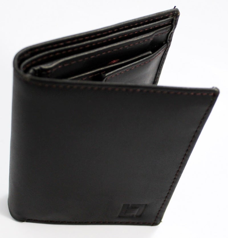 Leather Leaf Premium Handmade Leather Wallet Choclate Brown  - Image 2