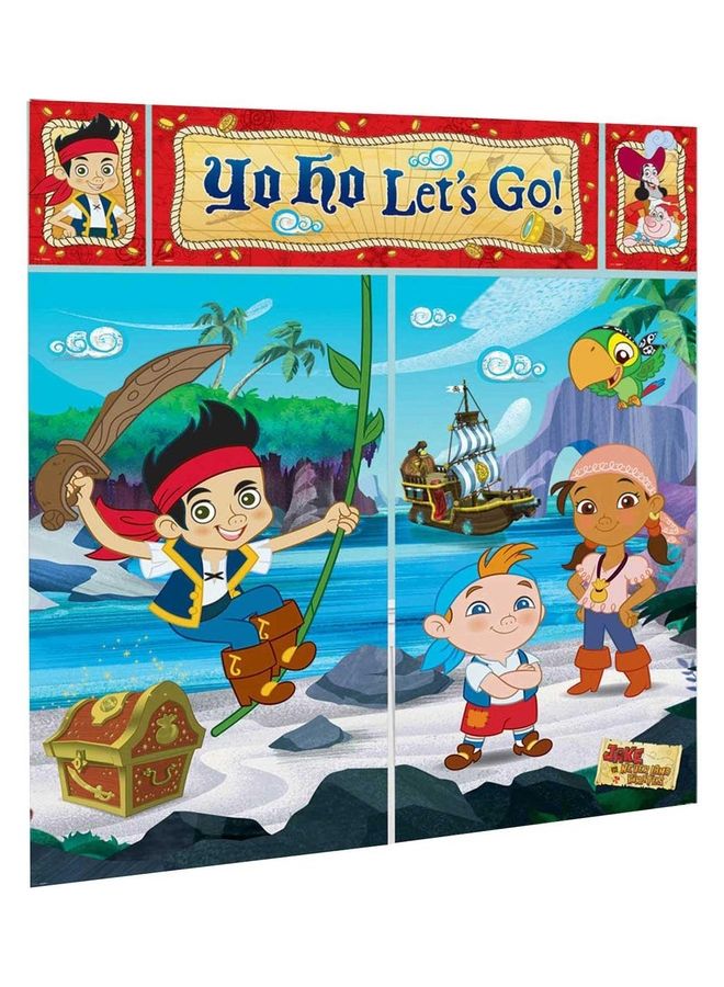Amscan - 5-Piece Jake And The Neverland Pirates Scene Setters - Image 1
