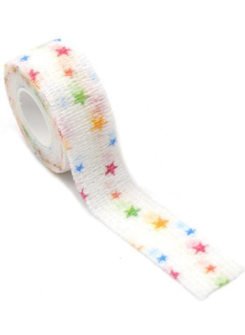 1-Piece Roll Self Adherent Cohesive Wrap Bandage Multicolour
