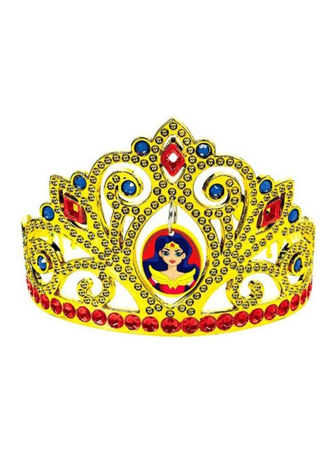 أمسكان تاج مطلي بالكهرباء بتصميم مستوحى من مسلسل "DC Superhero Girls"