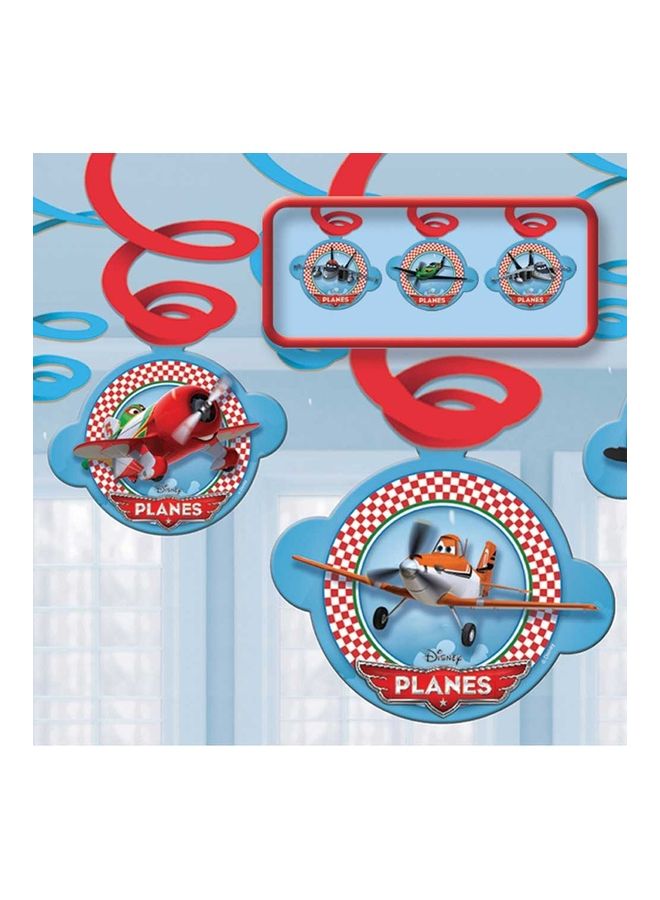 Disney Planes Swirl Decorations 6Pcs - v1611164114/N43841959A_1