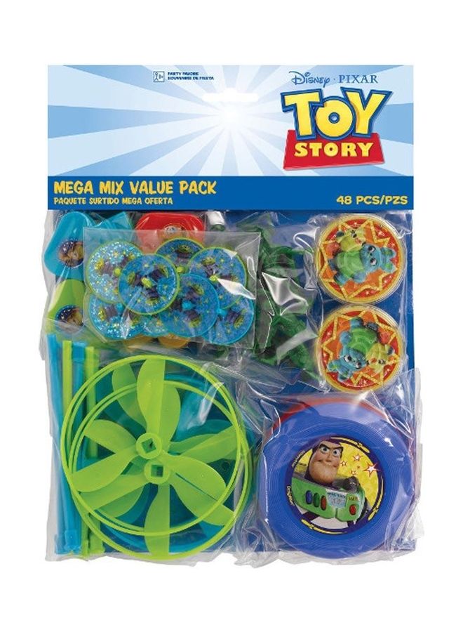 Amscan 48-Piece Toy Story  Mega Mix Favor Pack Birthday Gift Toys, Return Gifts for Party