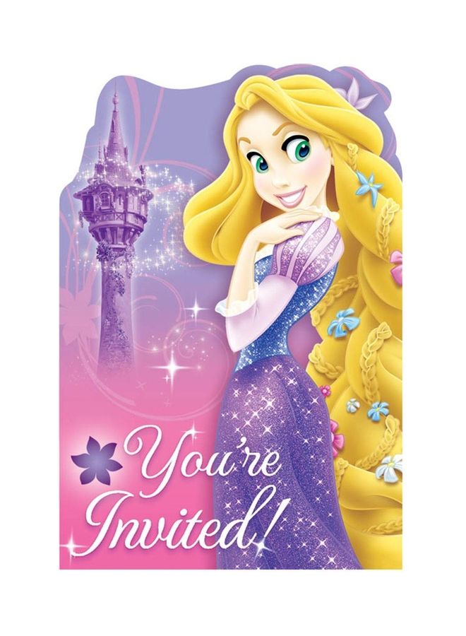 أمسكان بطاقة دعوة لحفل عيد ميلاد مزينة بطبعة