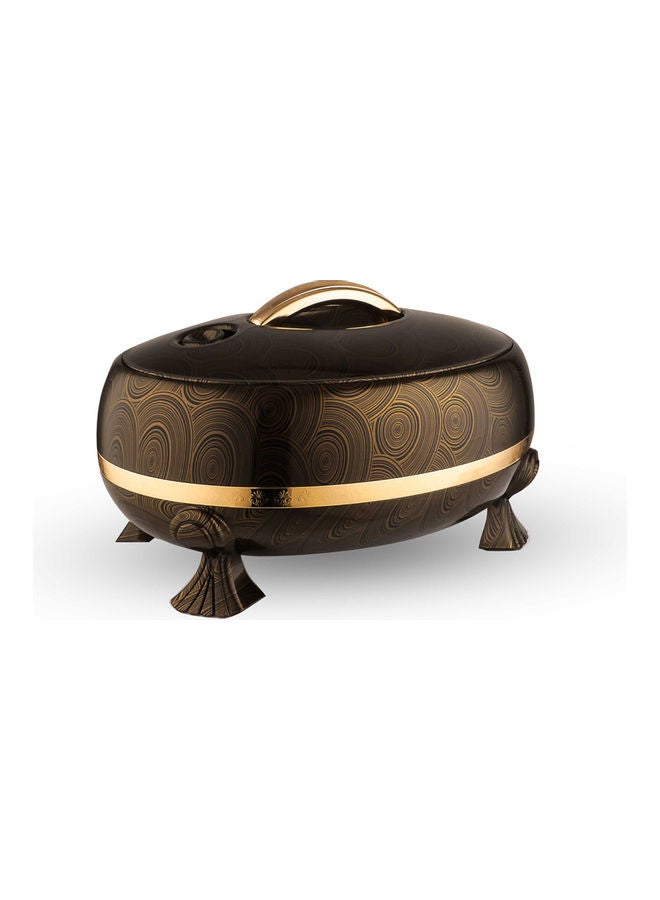 Golden Fire Food Container Brown//Gold