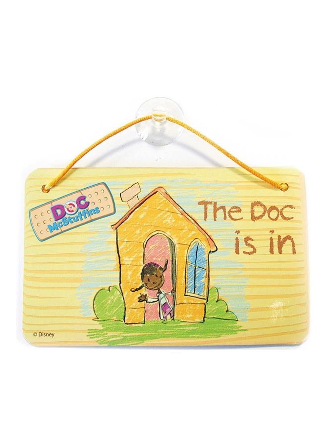 امسكان يوروب - مجموعة لافتات باب للحفلات بتصميم من مسلسل "Doc Mcstuffins" من 6 قطع - Image 1