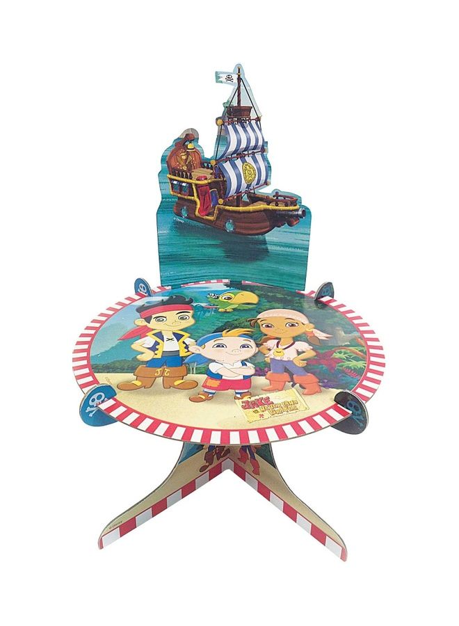 Amscan Europe Jake And The Neverland Pirates Single Level Cake Stand for Birthday Party Decorations, Party Celebration 