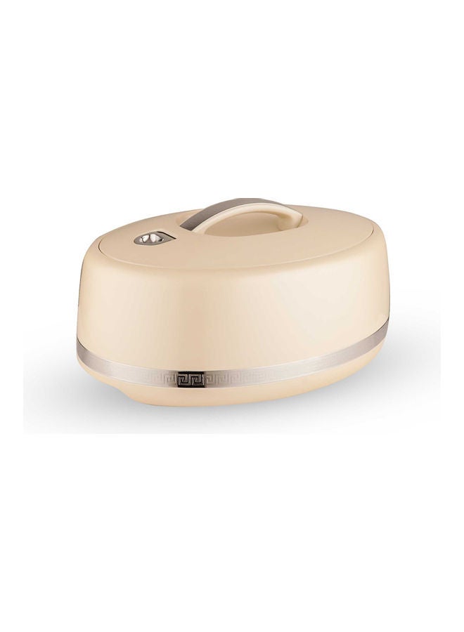 Golden Fire Food Container Beige/Silver 3.5Liters