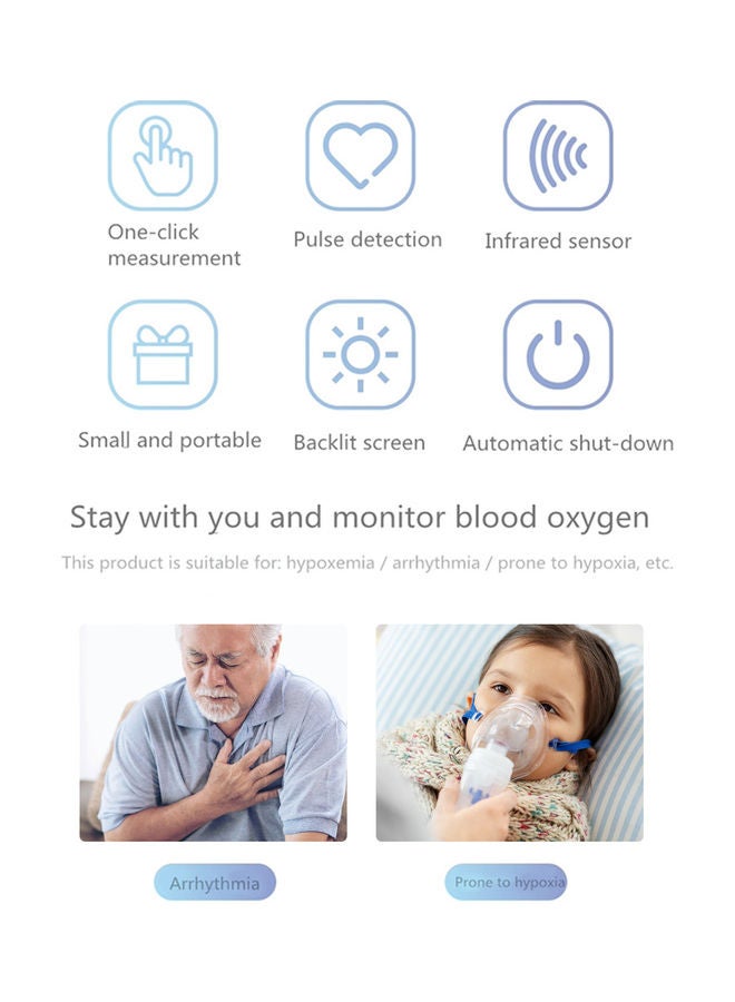 Infrared Forehead Thermometer And Fingertip Pulse Oximeter - Image 5