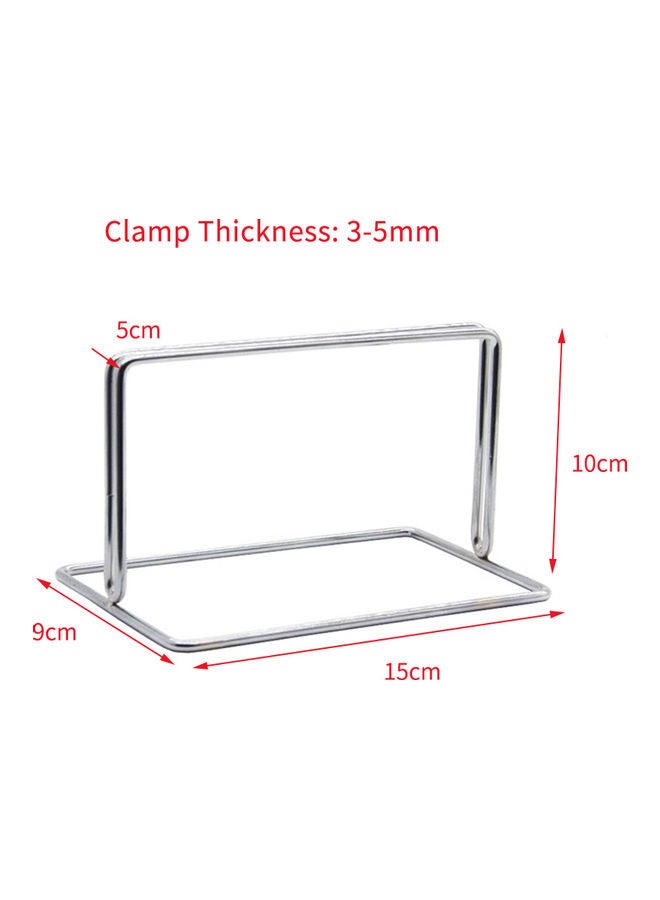 Generic - Desk Partition Removable Clamp Silver - Image 1