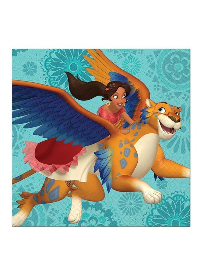 16-Piece Printed Party Beverage Tissues Set