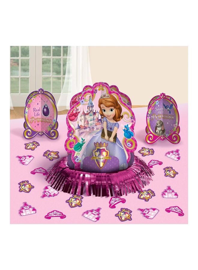 Amscan Sofia The First Table Decoration for Kids Birthday Theme Party Supplies, Table Centerpiece Decorations