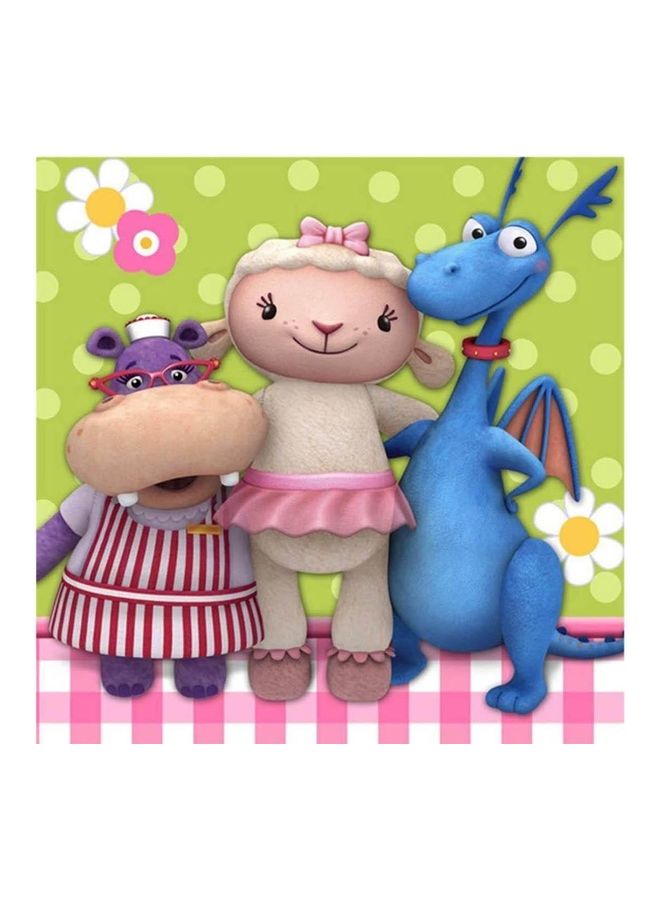 Amscan 16-Piece Printed Party Beverage Tissues Set Tableware Party Supplies