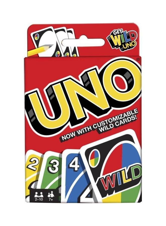 kuku 2 Piece Of Get Wild Uno Playing Cards Set  - Image 1