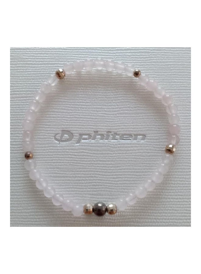 Phiten - Quartz Beaded Stylish Bracelet - Image 1