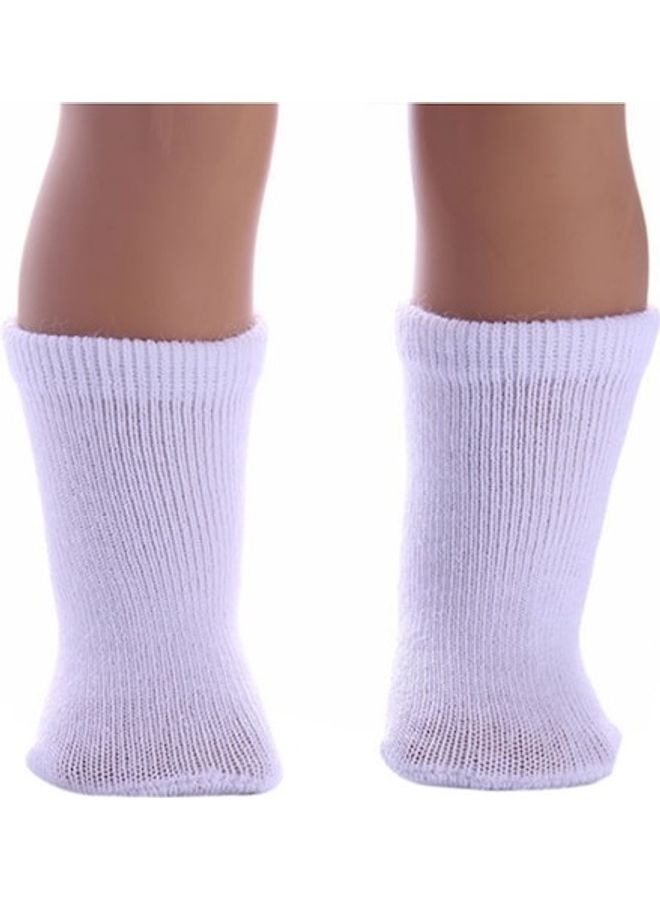 Pair Of Socks For Baby Doll - Image 2
