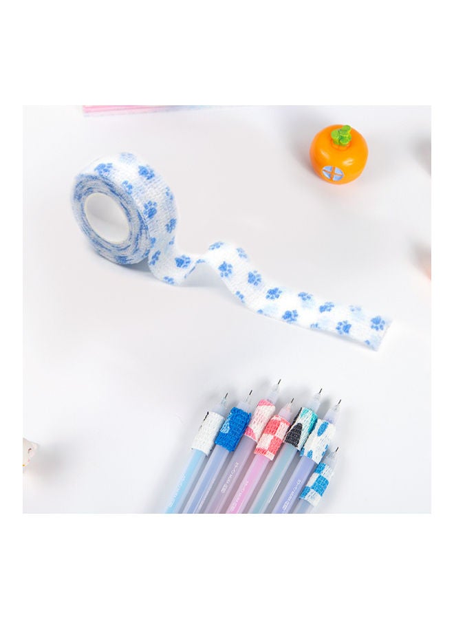 1-Piece Roll Self Adherent Cohesive Wrap Bandage Multicolour