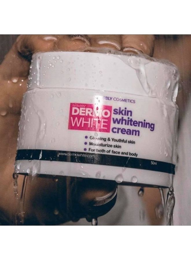 dermo white - Dermo White Skin Whitening Cream White/Pink 50ml - Image 1