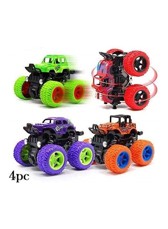 4-Piece Friction Powered Mini Monster Trucks Cars Set - v1611176780/N43861369A_1