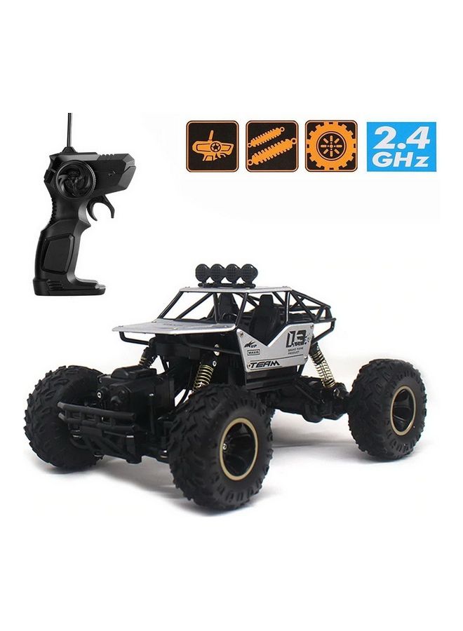 Yamama Rock Crawler  4WD Alloy Body With Remote Control Silver  - Image 1