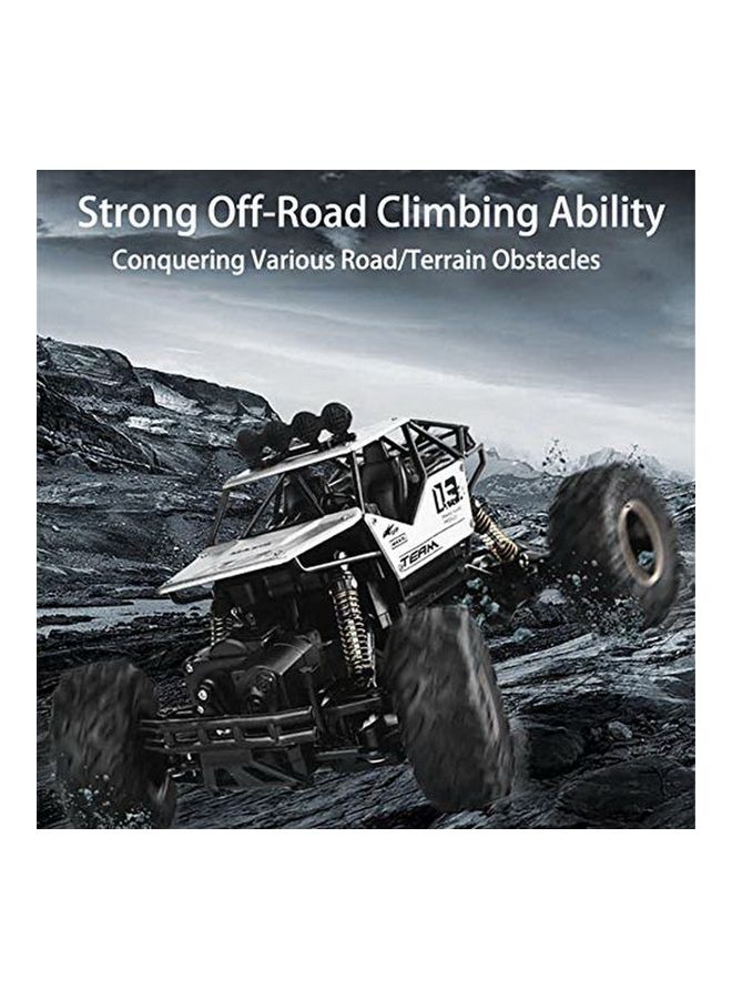 Yamama Rock Crawler  4WD Alloy Body With Remote Control Silver  - Image 2