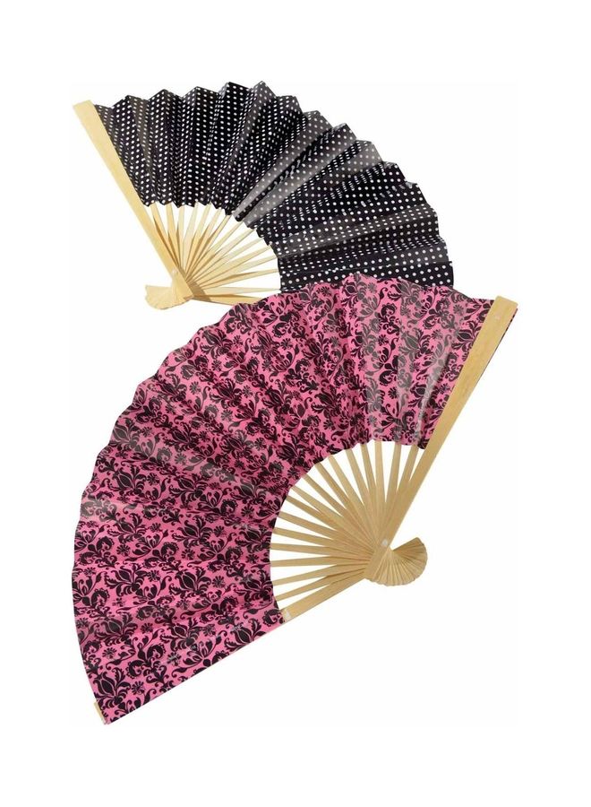Amscan 2-Piece Day In Paris Fan Set