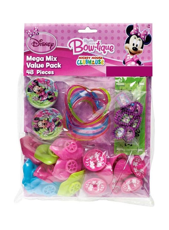 Amscan 48 Pieces Disney Minnie Mouse Value Pack Favors