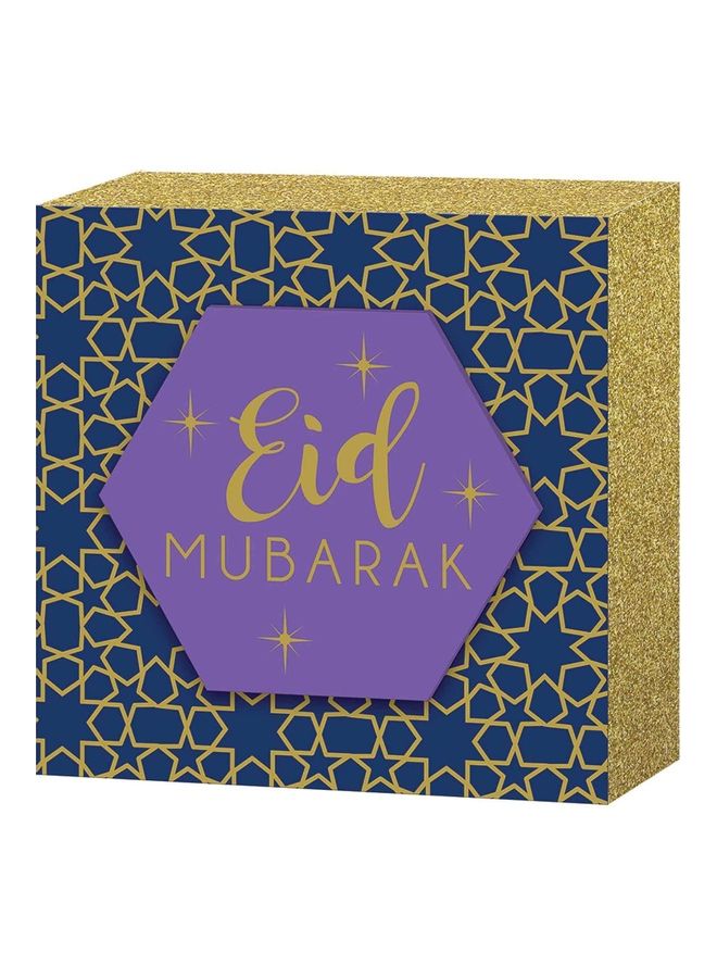 Amscan Eid Plaque Square Standing Sign