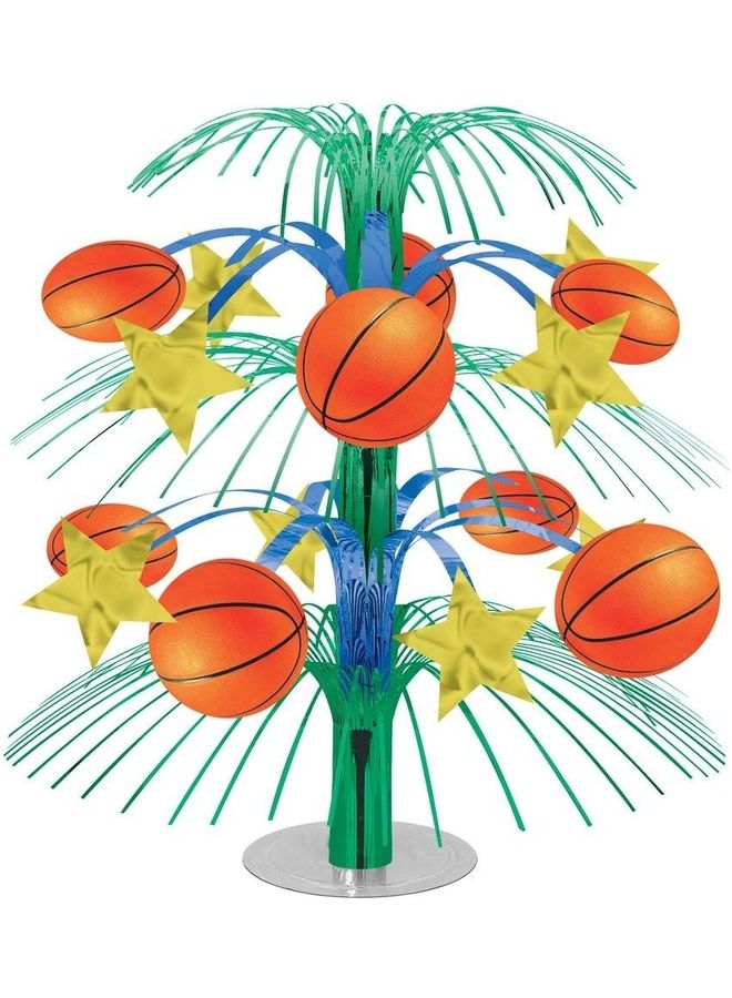 Amscan Basketball Cascade Centerpiece
