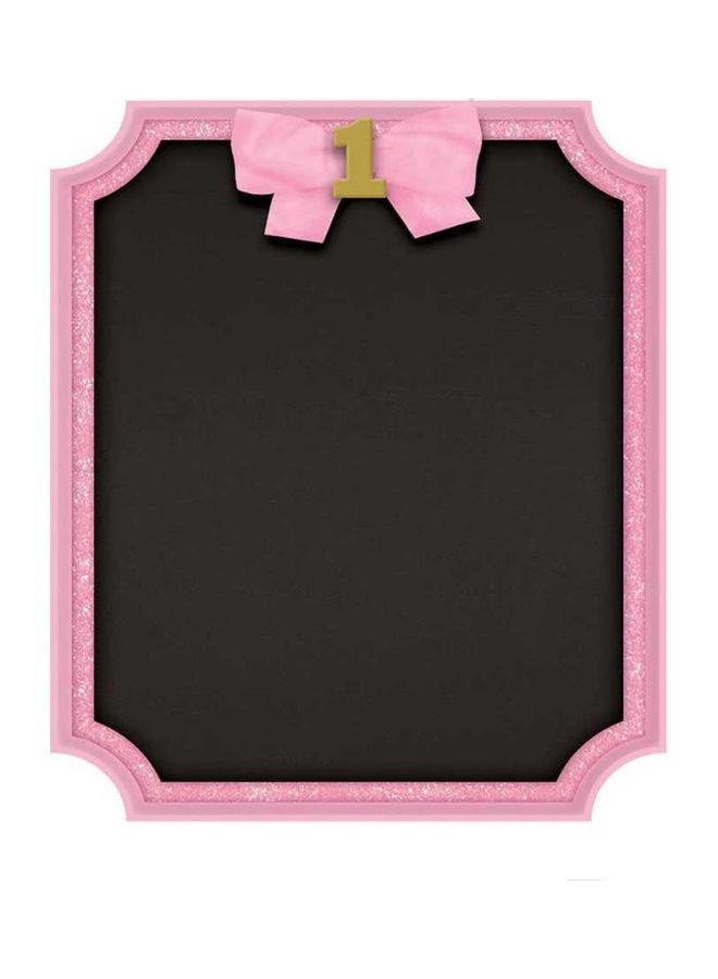Amscan Decorative 1St Birthday Girl Easel Glitter Sign