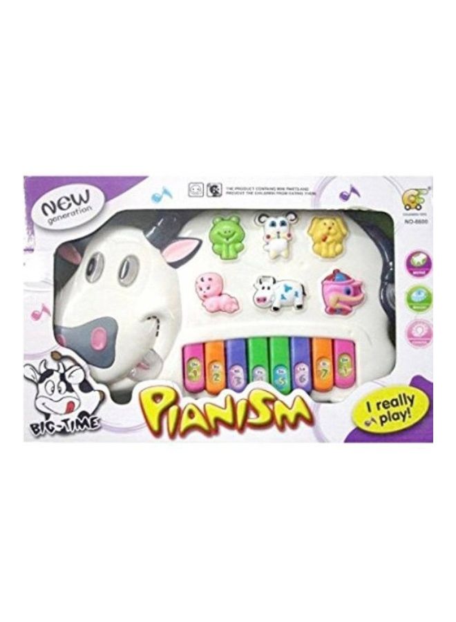 Deep Musical Cow Piano Toy With Educational Rhymes - Image 2