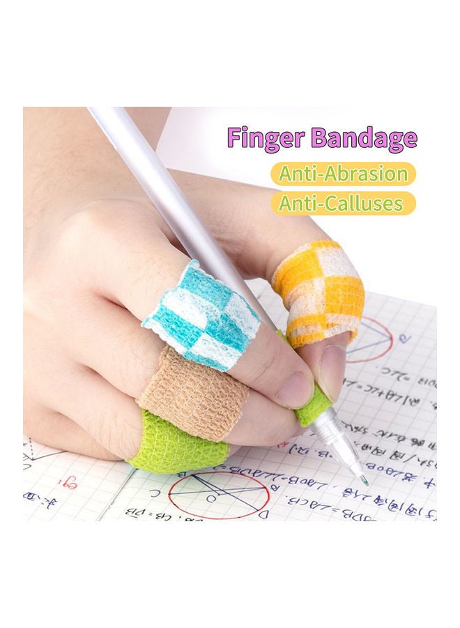 Generic - 3 Rolls Of Self Adherent Cohesive Wrap Bandages Multicolour - Image 1