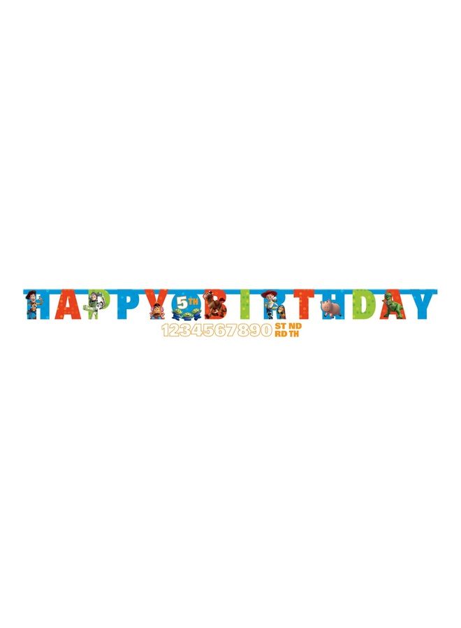Amscan Europe Toy Story Add An Age Letter Banner Birthday Decoration and Party Supplies 