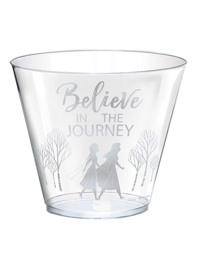 أمسكان كوب بلاستيك بطبعة فيلم "Frozen" مطبوعة بالحرارة