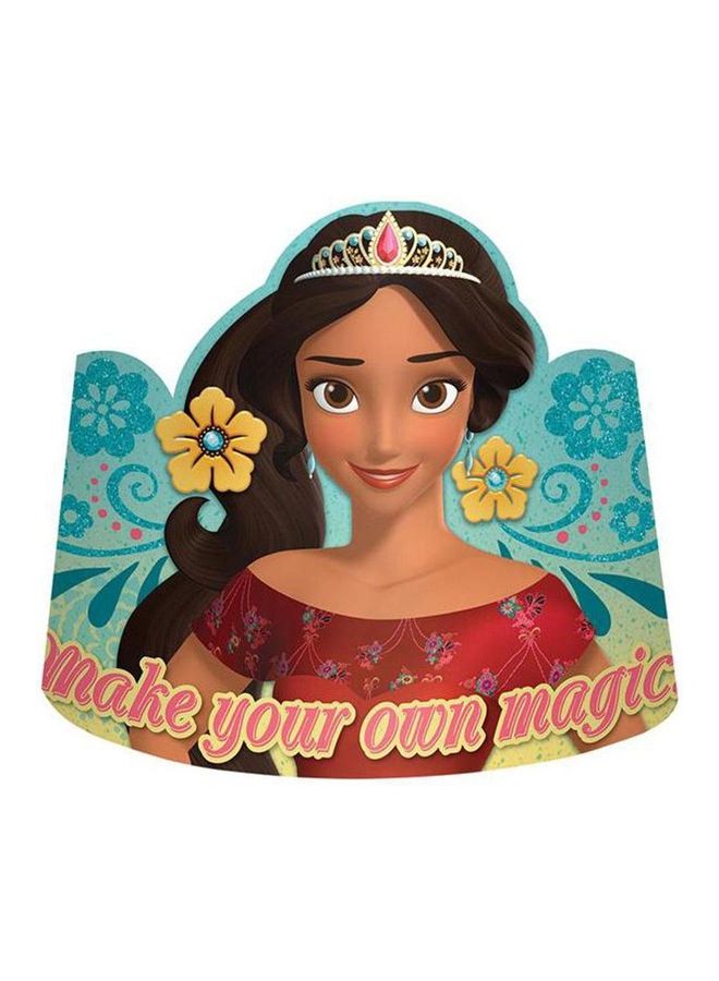 Amscan 8 Pieces Elena Of Avalor Paper Tiaras Party Favors Party Supplies
