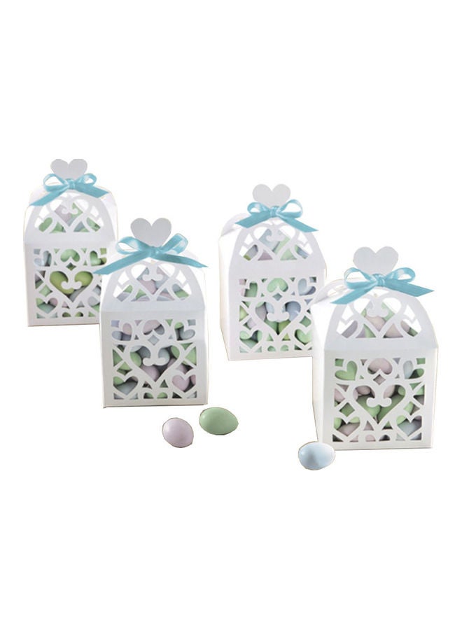 Amscan White Favor Lantern Boxes, 50Pcs
