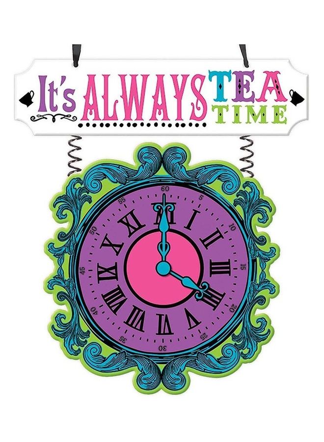 Amscan Mad Tea Party Hanging Sign