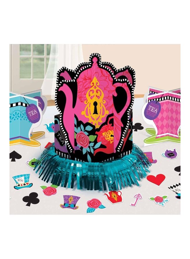 Amscan Mad Tea Party Table Decorating Kit