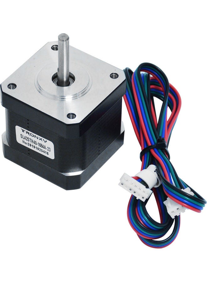 Tronxy 42 Stepper Motor For 3D Printer Black/Silver - Image 1