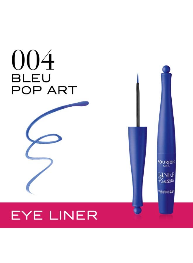 BOURJOIS PARIS - Liner Pinceau Liquid Eyeliner 04 Blue Pop Art - Image 1