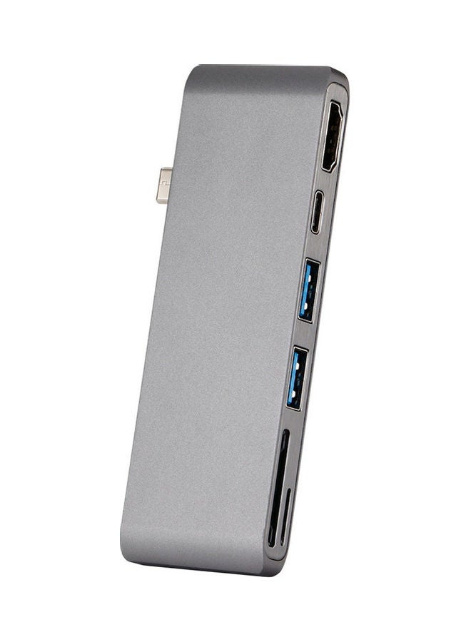 Generic - USB Dock Adapter For Apple Macbook Grey - Image 1