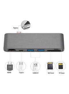 Generic USB Dock Adapter For Apple Macbook Grey  - Image 4