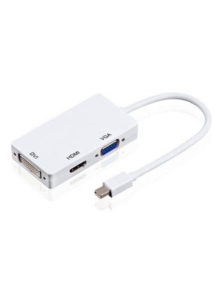 محول DisplayPort صغير 3 في 1 بمنفذ ثندربولت أبيض - v1611209922/N43865968A_1