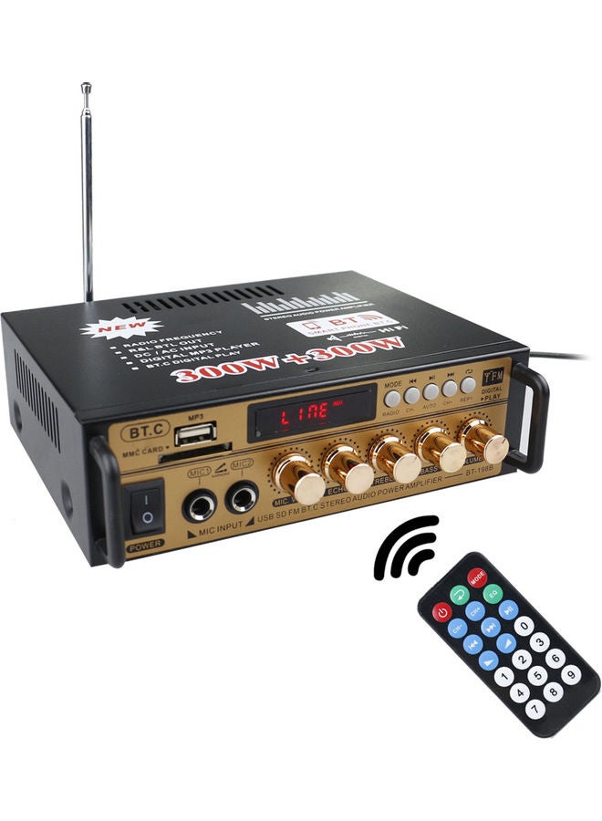 Mini 2CH LCD Power Amplifier multicolour - Image 1