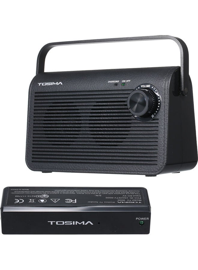 Portable WiFi Wireless Speaker Black