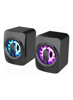 Generic Portable Mini RGB Speaker Black  - Image 1