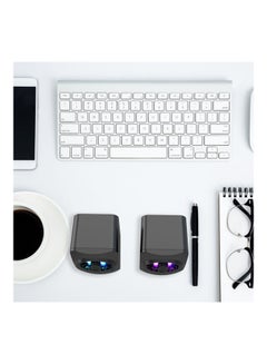 Generic Portable Mini RGB Speaker Black  - Image 2