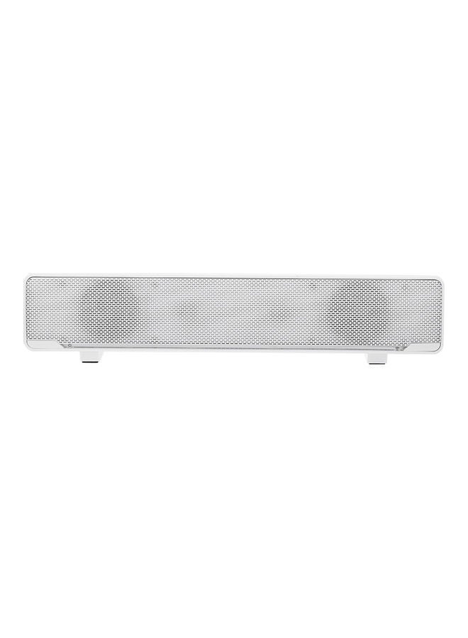V-196 USB Wired Computer Speaker White - Image 1